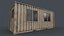 Ufficio container per bagnino da spiaggia all'aperto PBR