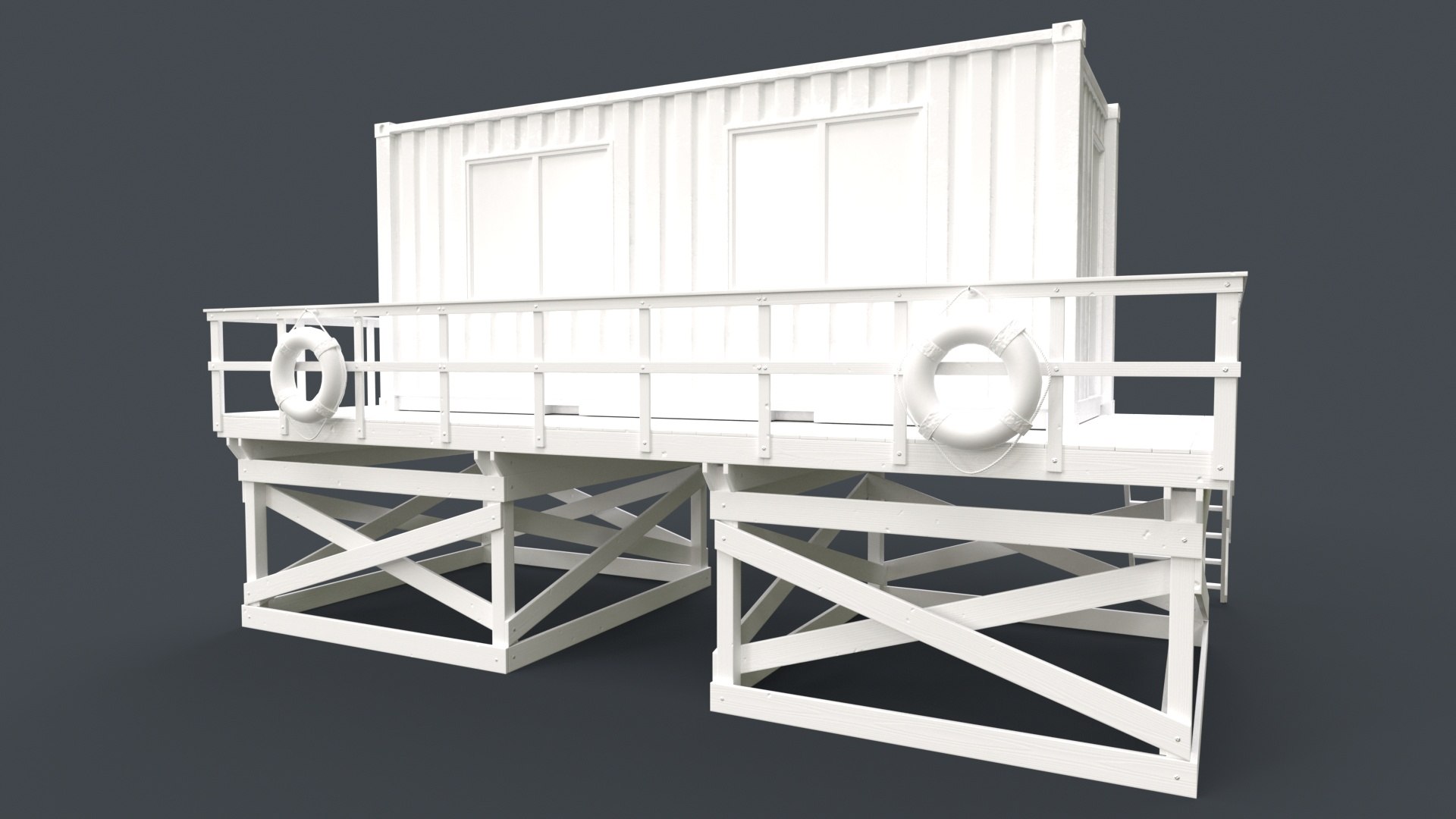PBR Outdoor Beach Lifeguard Container Office 3D https://p.turbosquid.com/ts-thumb/E7/sK2rQk/Zs/w1/jpg/1689225218/1920x1080/fit_q87/d6dde39dd18464add96790dba80759c9655776d4/w1.jpg