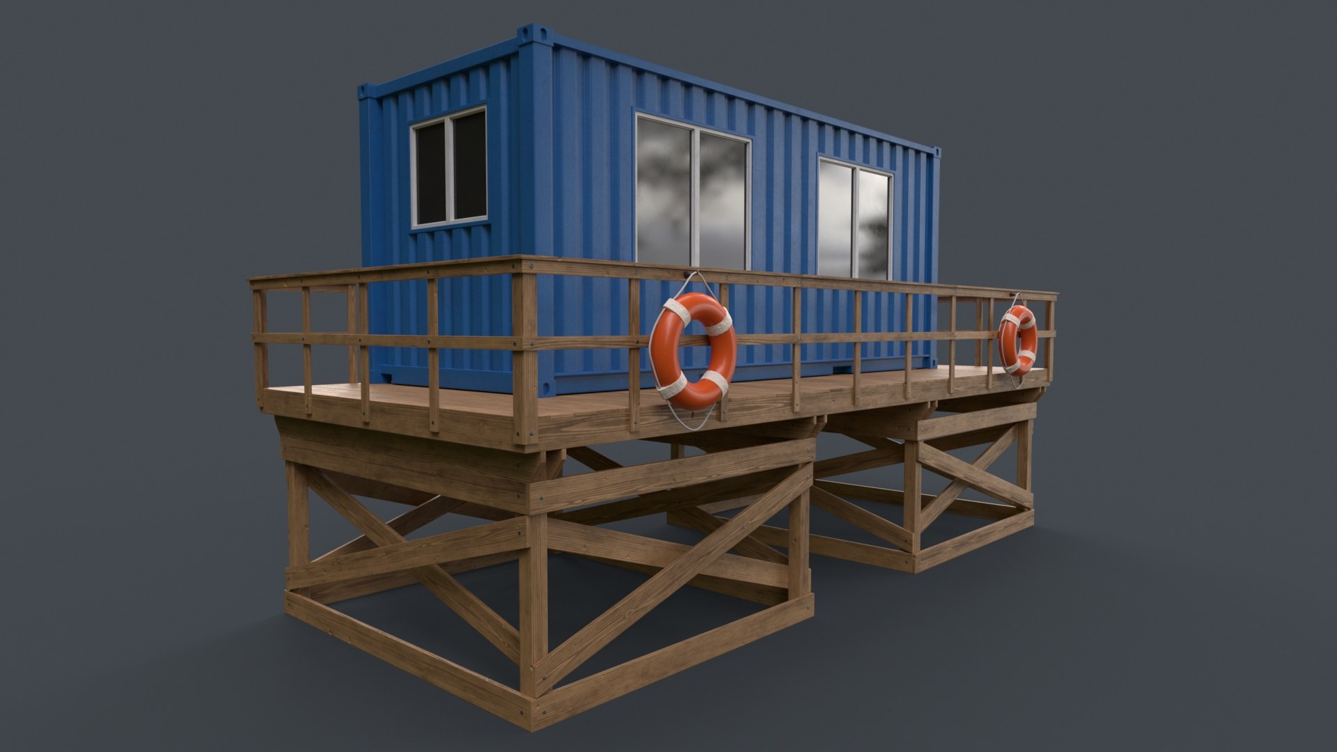 PBR Outdoor Beach Lifeguard Container Office 3D https://p.turbosquid.com/ts-thumb/E7/sK2rQk/aX/2.4/jpg/1689225192/1920x1080/fit_q87/76a803a7a542e5cabfb107c551762681bca6c3d9/2.4.jpg