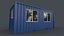 Ufficio container per bagnino da spiaggia all'aperto PBR