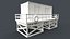 Ufficio container per bagnino da spiaggia all'aperto PBR