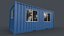 Ufficio container per bagnino da spiaggia all'aperto PBR