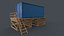 Ufficio container per bagnino da spiaggia all'aperto PBR