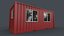 Ufficio container per bagnino da spiaggia all'aperto PBR