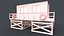 Ufficio container per bagnino da spiaggia all'aperto PBR