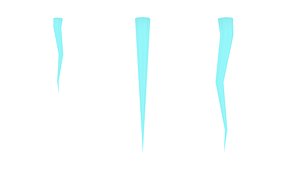 Icicle with Shapes