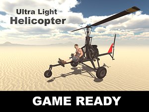 obj ultralight helicopter