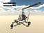 obj ultralight helicopter