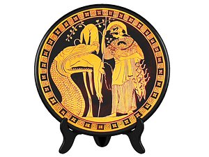 3D Greek Plate - Ancient Greek Pottery