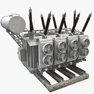 power transformer 3D model