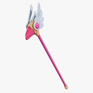 3D Magic Wand - Cardcaptor Sakura model