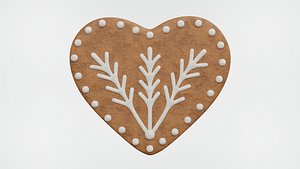 Gingerbread Christmas Cookie 15 3D