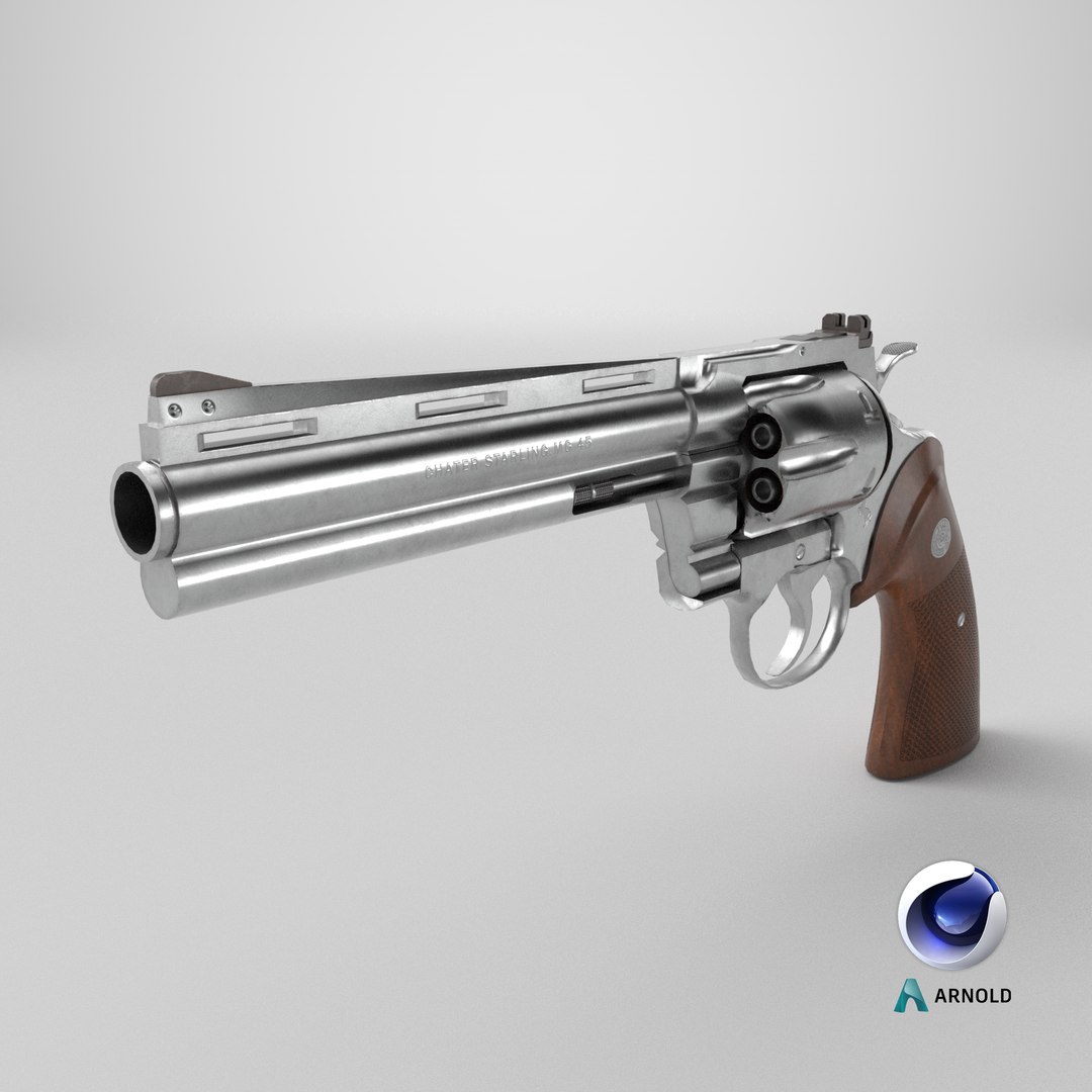 3D Revolver 05 Silver Colt Python All PBR Unity UE Textures model https://p.turbosquid.com/ts-thumb/E8/A3gG7Y/M2/stemcell_cinema_4d_arnold_render/png/1743006099/1920x1080/fit_q87/a7aedfe015fc64ac6fbb16ce605277b5e1b65d2b/stemcell_cinema_4d_arnold_render.jpg