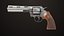 Revolver 05 Silver Colt Python Todas as texturas PBR Unity UE