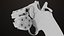 Revolver 05 Silver Colt Python Todas as texturas PBR Unity UE