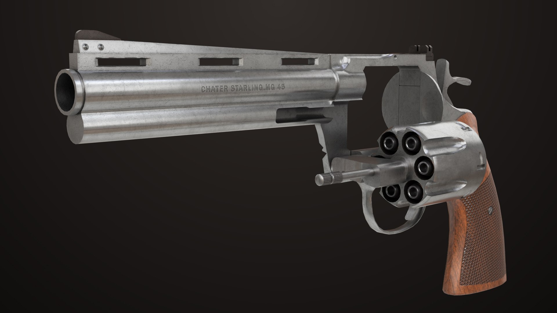 3D Revolver 05 Silver Colt Python All PBR Unity UE Textures model https://p.turbosquid.com/ts-thumb/E8/A3gG7Y/rP/revolver05_silver_00033/jpg/1705030768/1920x1080/fit_q87/6b43ebfa2f8abe9be1710130ac72b3ab647aeef9/revolver05_silver_00033.jpg