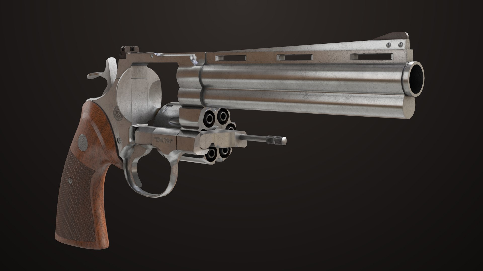 3D Revolver 05 Silver Colt Python All PBR Unity UE Textures model https://p.turbosquid.com/ts-thumb/E8/A3gG7Y/uL/revolver05_silver_00032/jpg/1705030766/1920x1080/fit_q87/3c7ec8fb34d49bf6ce47d1c8313dc8aaae567367/revolver05_silver_00032.jpg