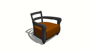 3D model BOSS chair - bellavista