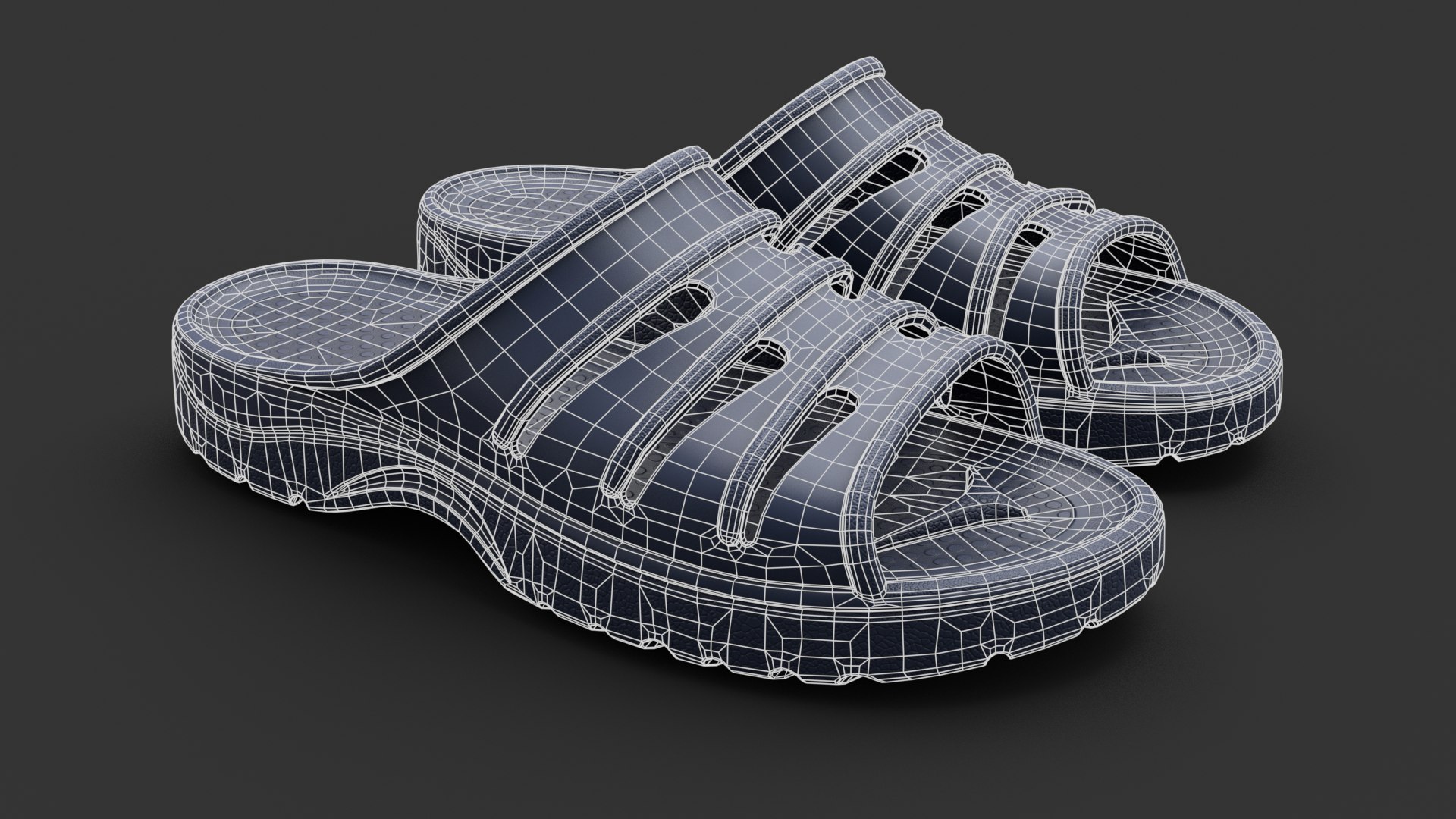 3D Slippers https://p.turbosquid.com/ts-thumb/E8/AnG46r/PJ/slippers_wireframe_21/png/1639053745/1920x1080/fit_q87/a8bcd7731bcb4ad14206db0f57c79f676fba2633/slippers_wireframe_21.jpg