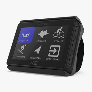 AON2 X2 Digital Skydiving GPS Altimeter