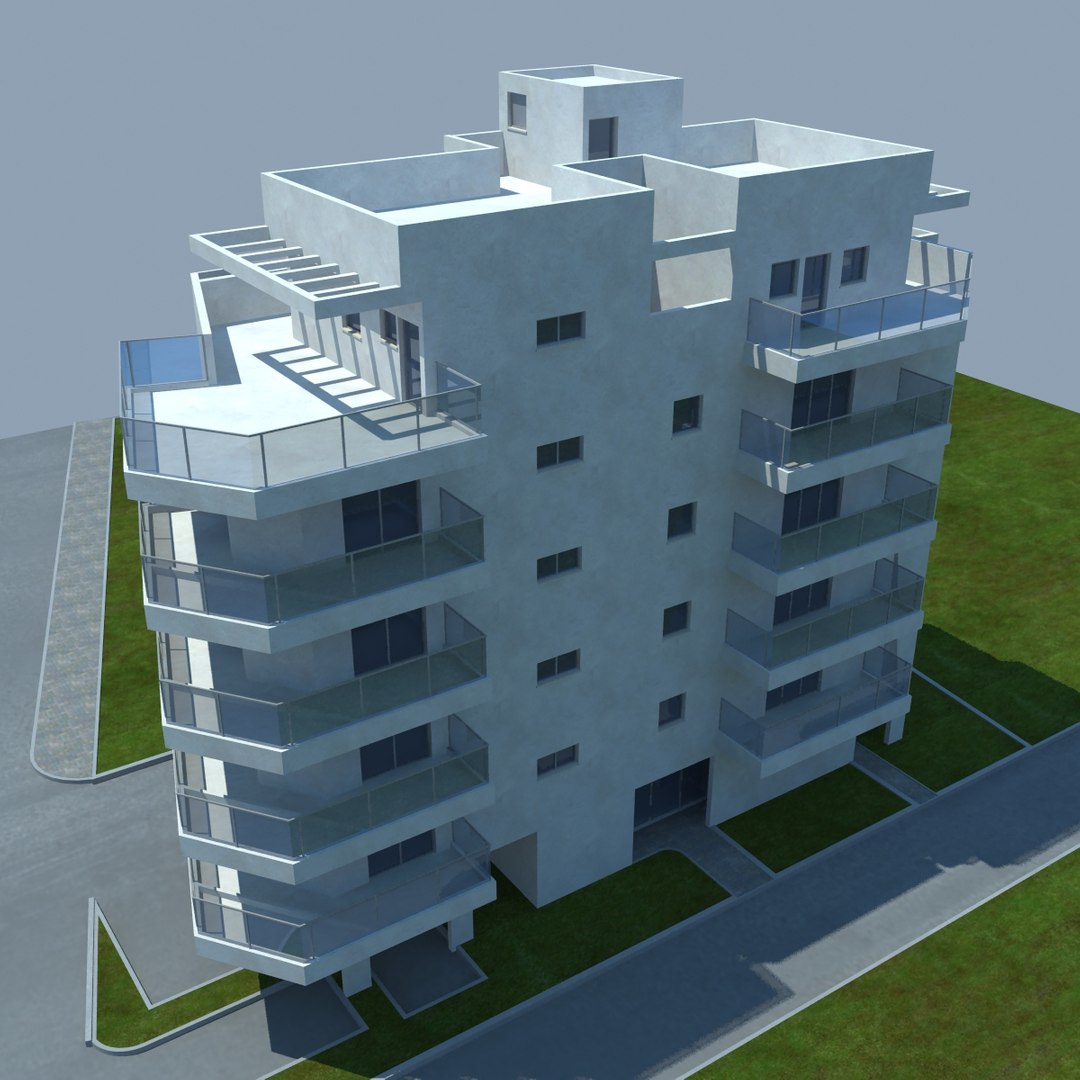 3d Model Buildings 8