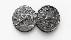 Sikyon starter ancient coin model