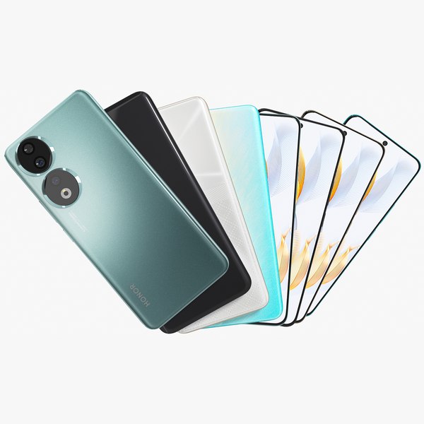 Honor 90 All Colors 3D