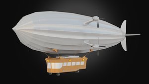 3D Zeppelin Airship