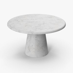 3D Marble Ring Table