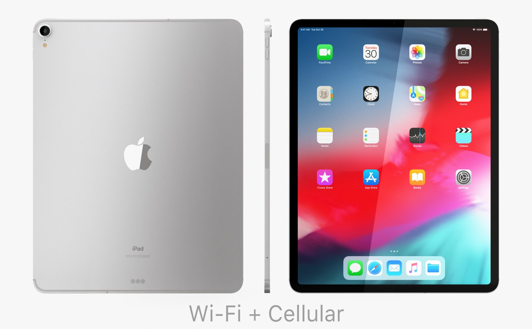 3D model apple electronics 2018 https://p.turbosquid.com/ts-thumb/E8/bU82ts/cuB4pLQM/ipad_pro_12_inch_lte_silver_01/jpg/1542738450/1920x1080/fit_q87/d78b2a50414d625787146bf09fa914d0e0da7113/ipad_pro_12_inch_lte_silver_01.jpg