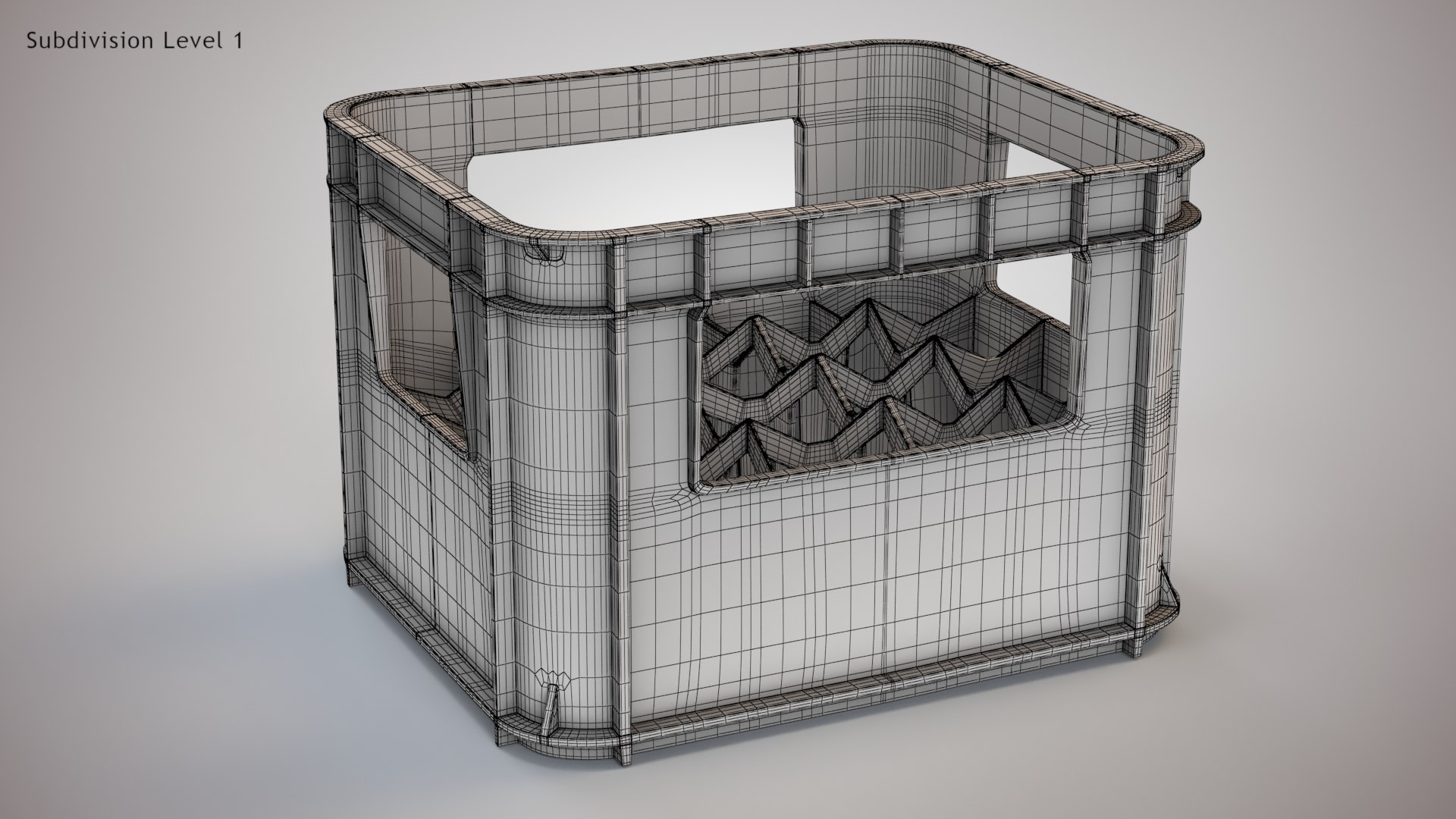 plastic coke crate 20x 3D https://p.turbosquid.com/ts-thumb/E8/bY1eJe/C7YQZcHT/cratewire0002copy/jpg/1578674406/1920x1080/fit_q87/7e26887018e7ccf03b5a160ecccf2b5d82693b92/cratewire0002copy.jpg