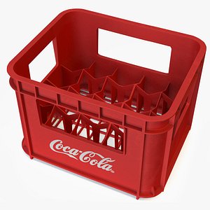 Plastic Coke Crate 20x