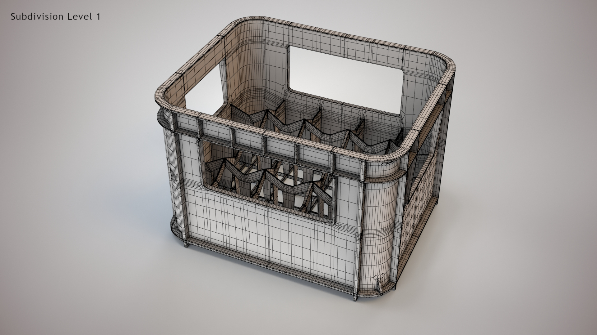 plastic coke crate 20x 3D https://p.turbosquid.com/ts-thumb/E8/bY1eJe/nfCSBJby/turntable/jpg/1578675148/1920x1080/turn_fit_q99/b3f124ac70a6365cb17da4b46a406c854124c91e/turntable-1.jpg