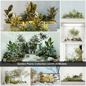 Garden Plants Collection vol 01 model