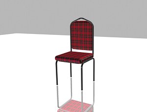 3D party chair model