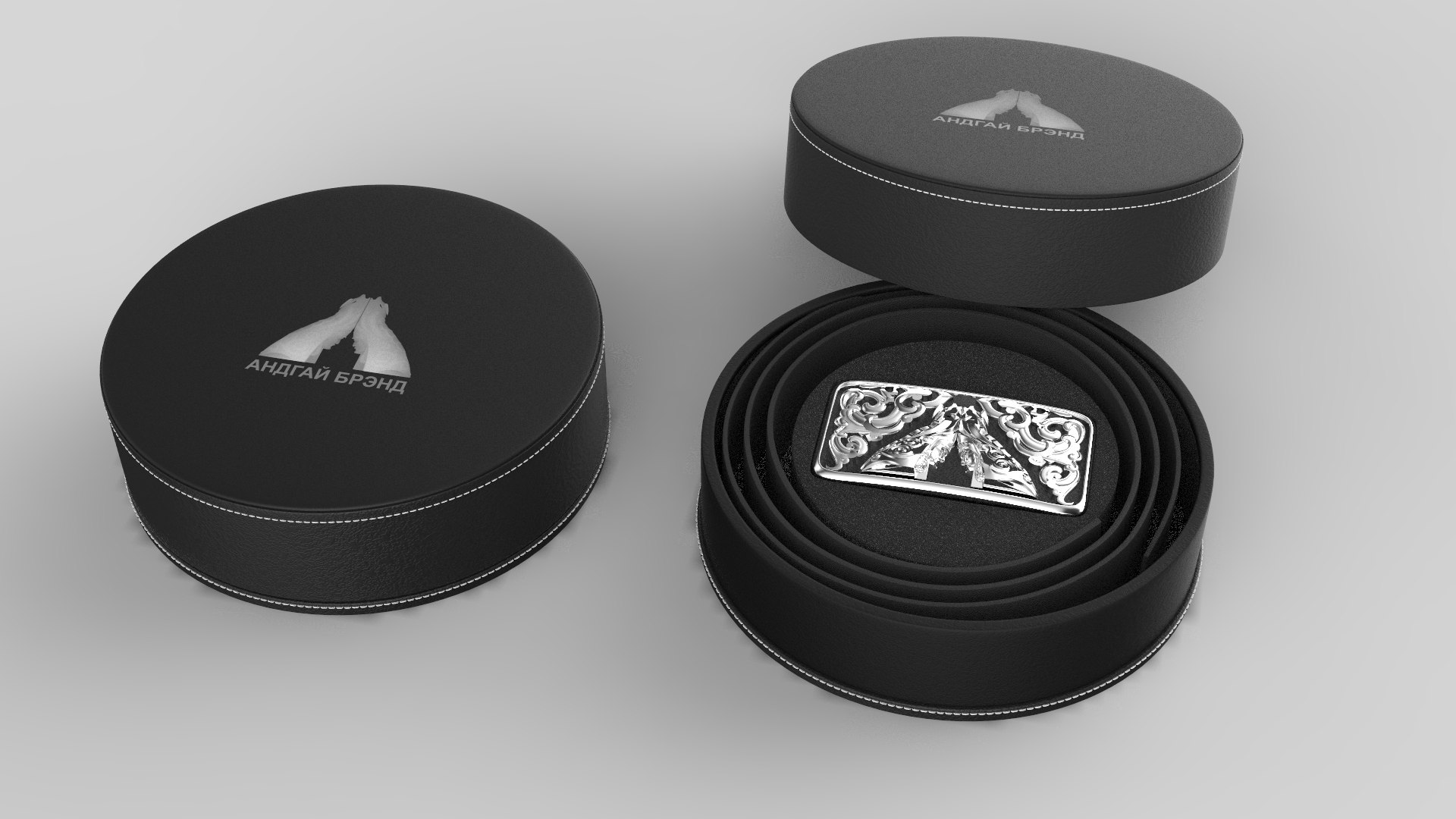 Chinggis Khaan Belt Box Set Design Model TurboSquid 1768961