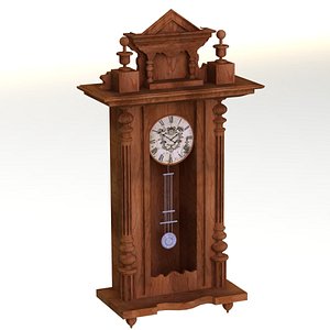 clock decor 3D model