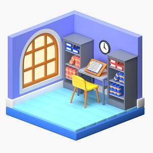 3D Workspace Room