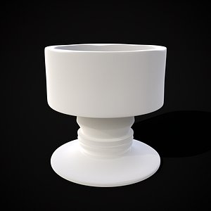 Short Medieval Goblet 3D print model