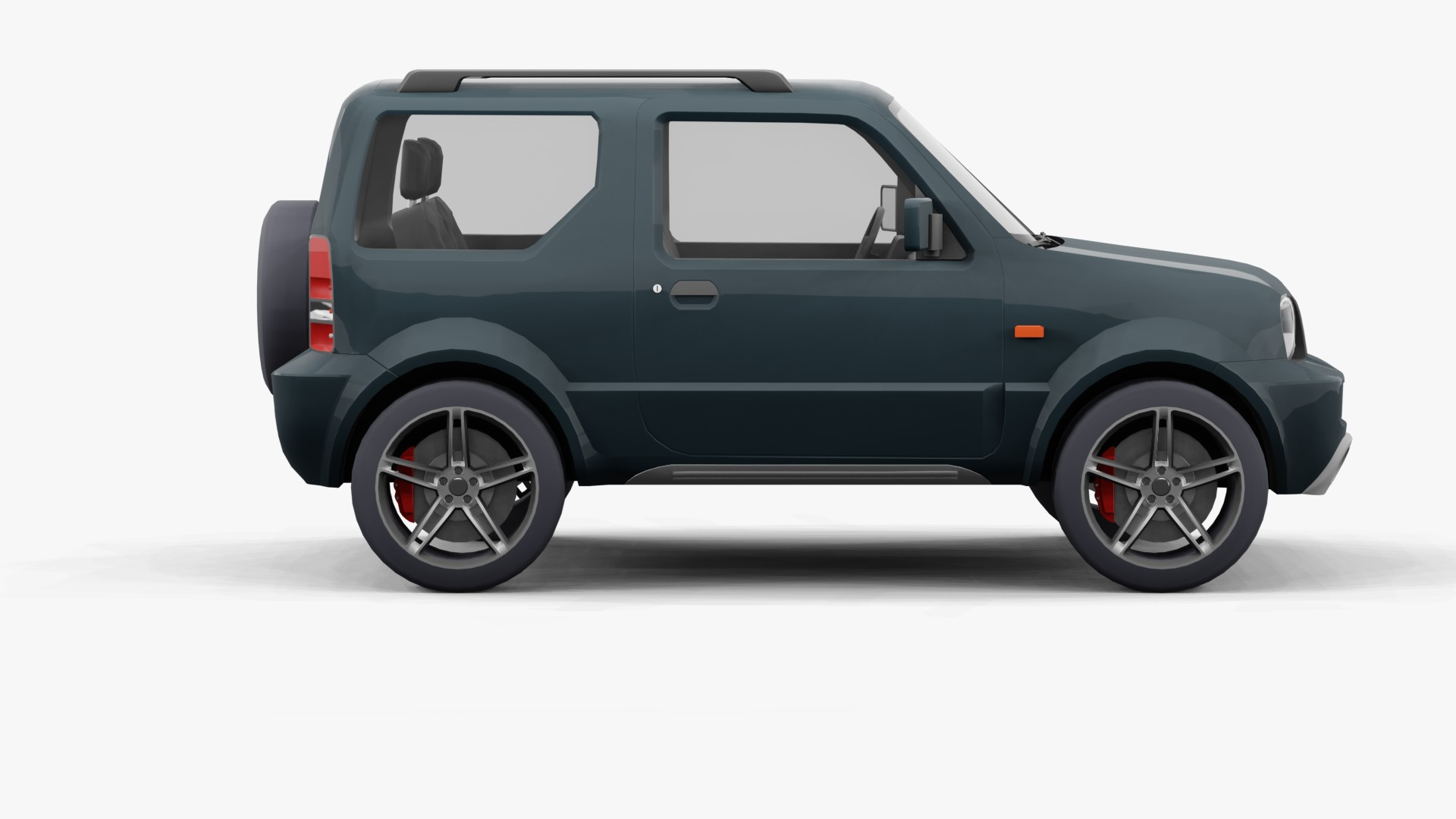 Suzuki Jimny 2007 Lowpoly 3D Model - TurboSquid 1985365