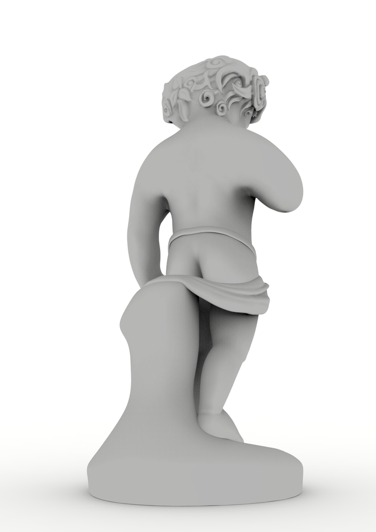 Sculpture greek statue 3D model - TurboSquid 1236606