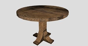 Old circular Table