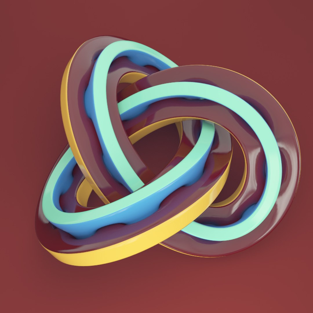 Abstract knot model - TurboSquid 1579986