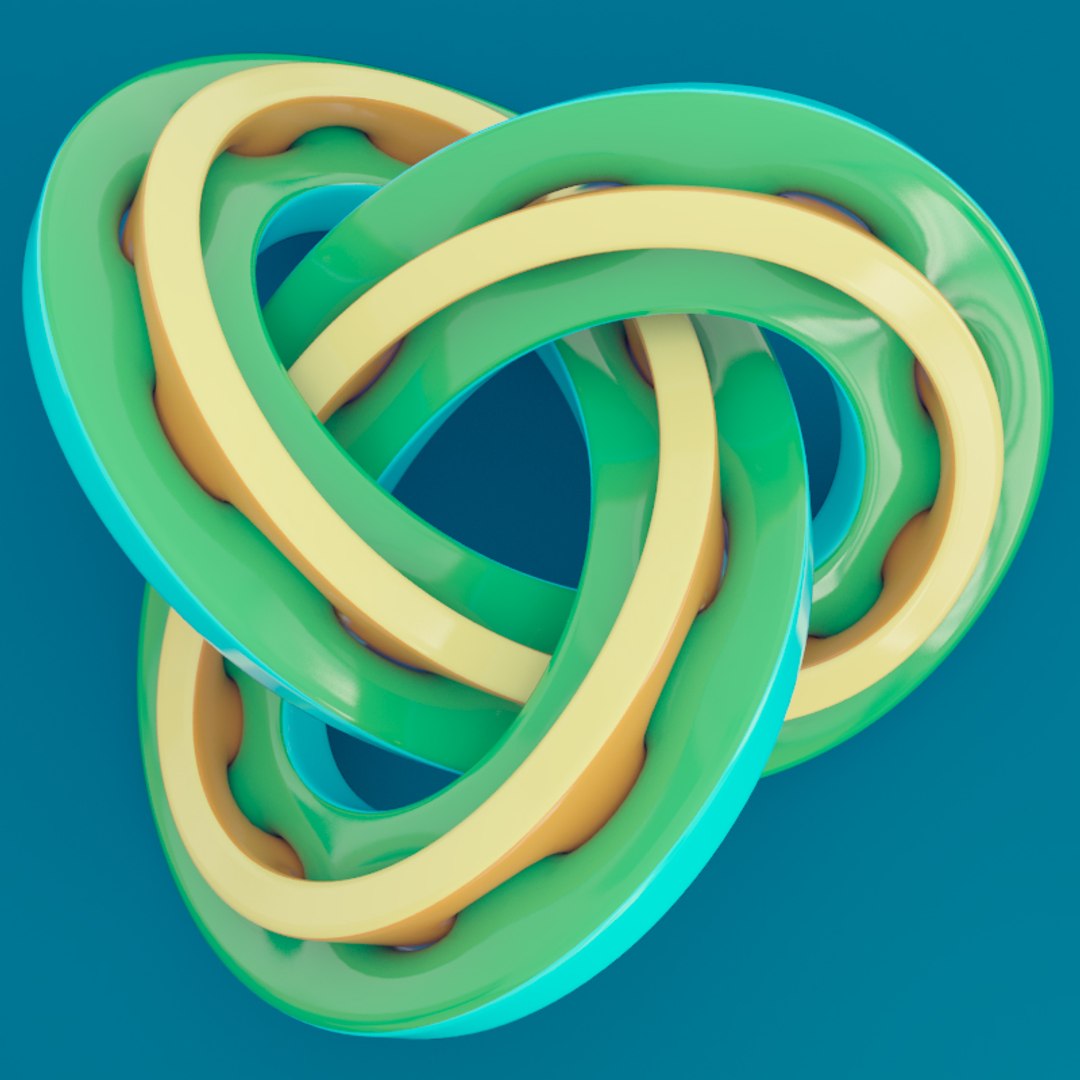 Abstract knot model - TurboSquid 1579986