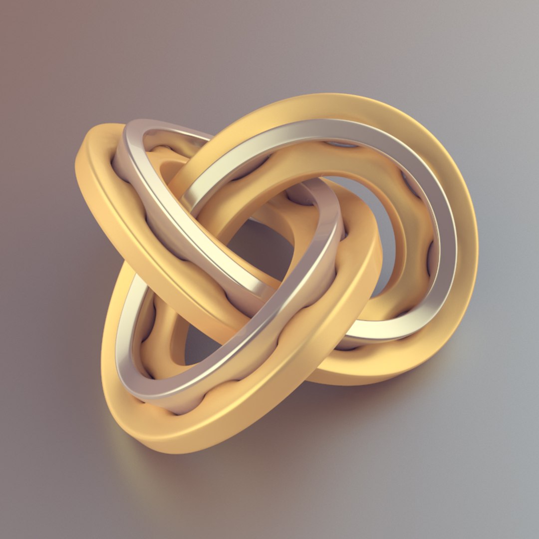 Abstract knot model - TurboSquid 1579986