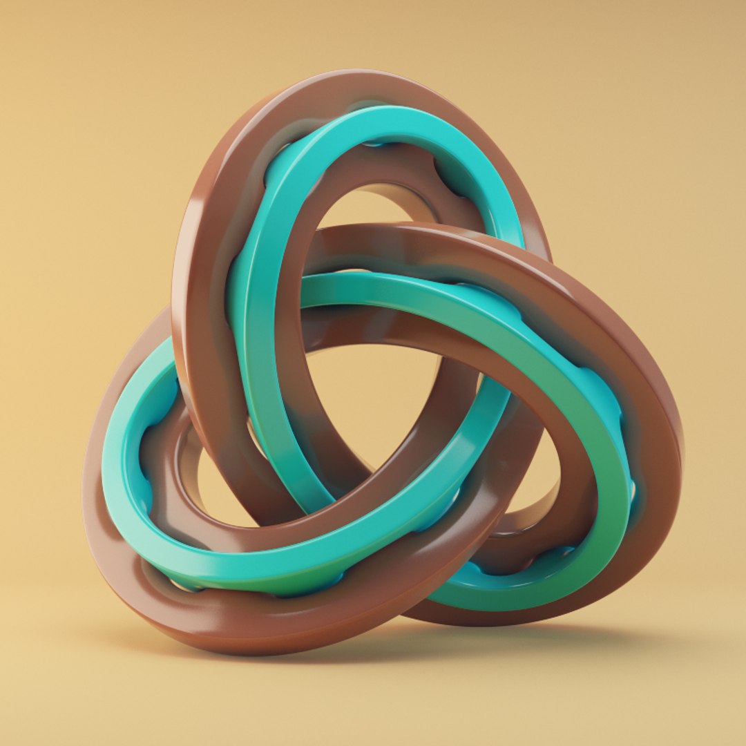 Abstract knot model - TurboSquid 1579986