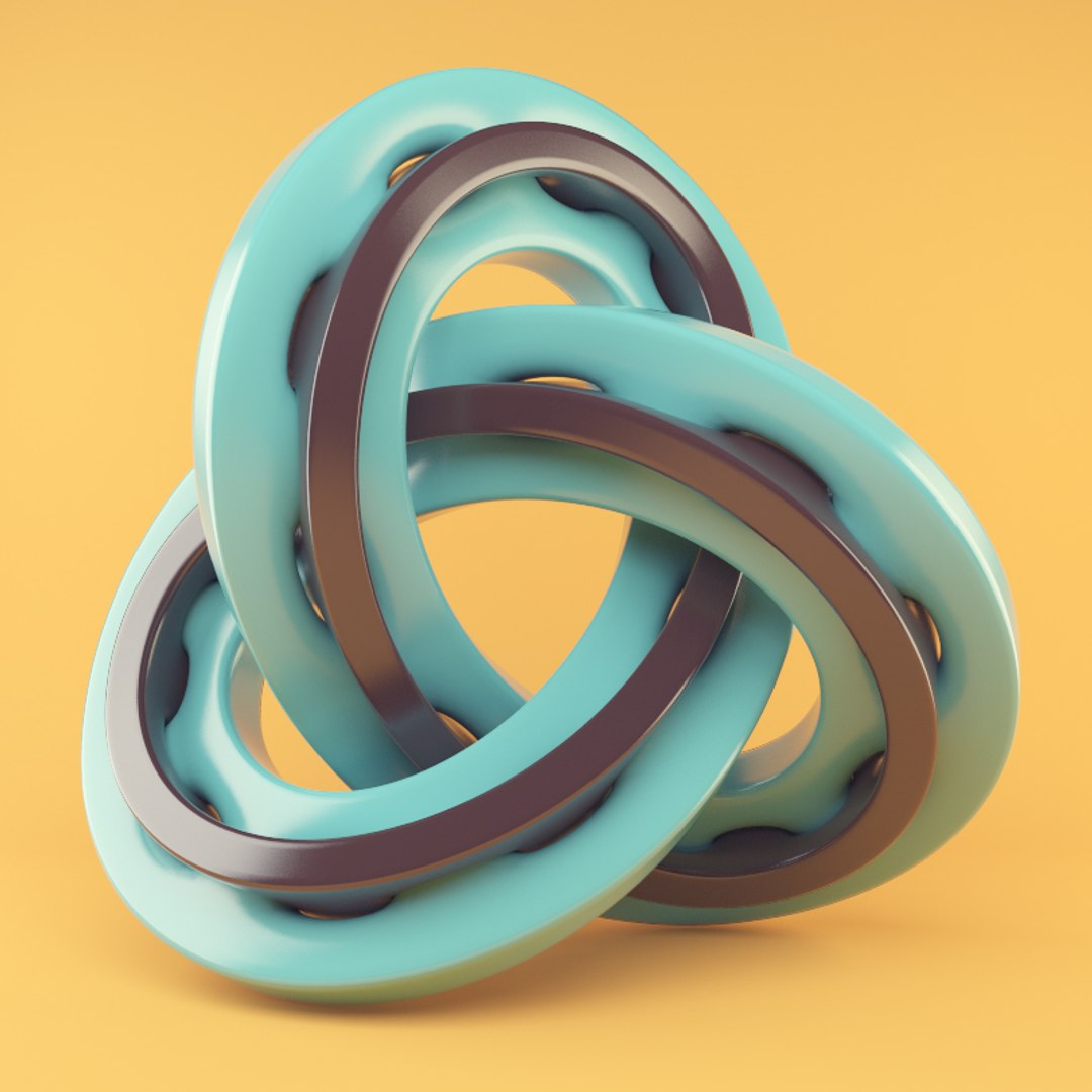 Abstract knot model - TurboSquid 1579986