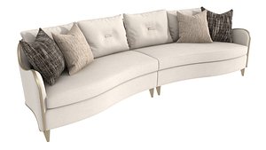 3D Caracole Lilian Sectional sofa