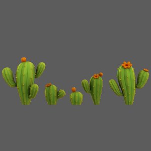 3D Trees Cartoon V42