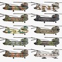 Коллекция вертолетов CH-47 Chinook